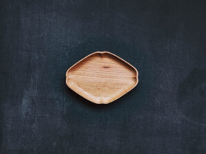 KITO 小皿（隅入菱・小）／四十沢木材工芸