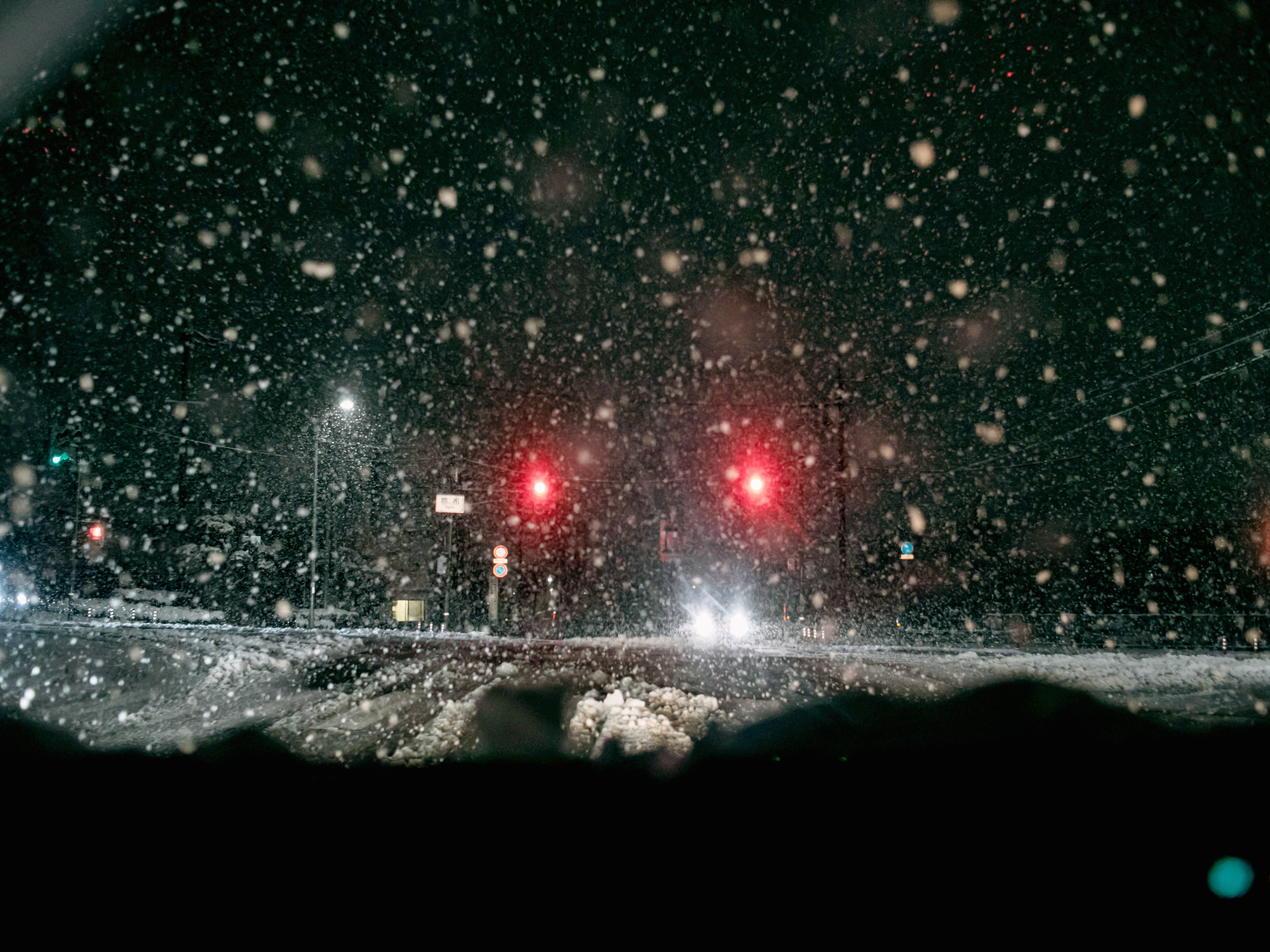 雪の豊岡
