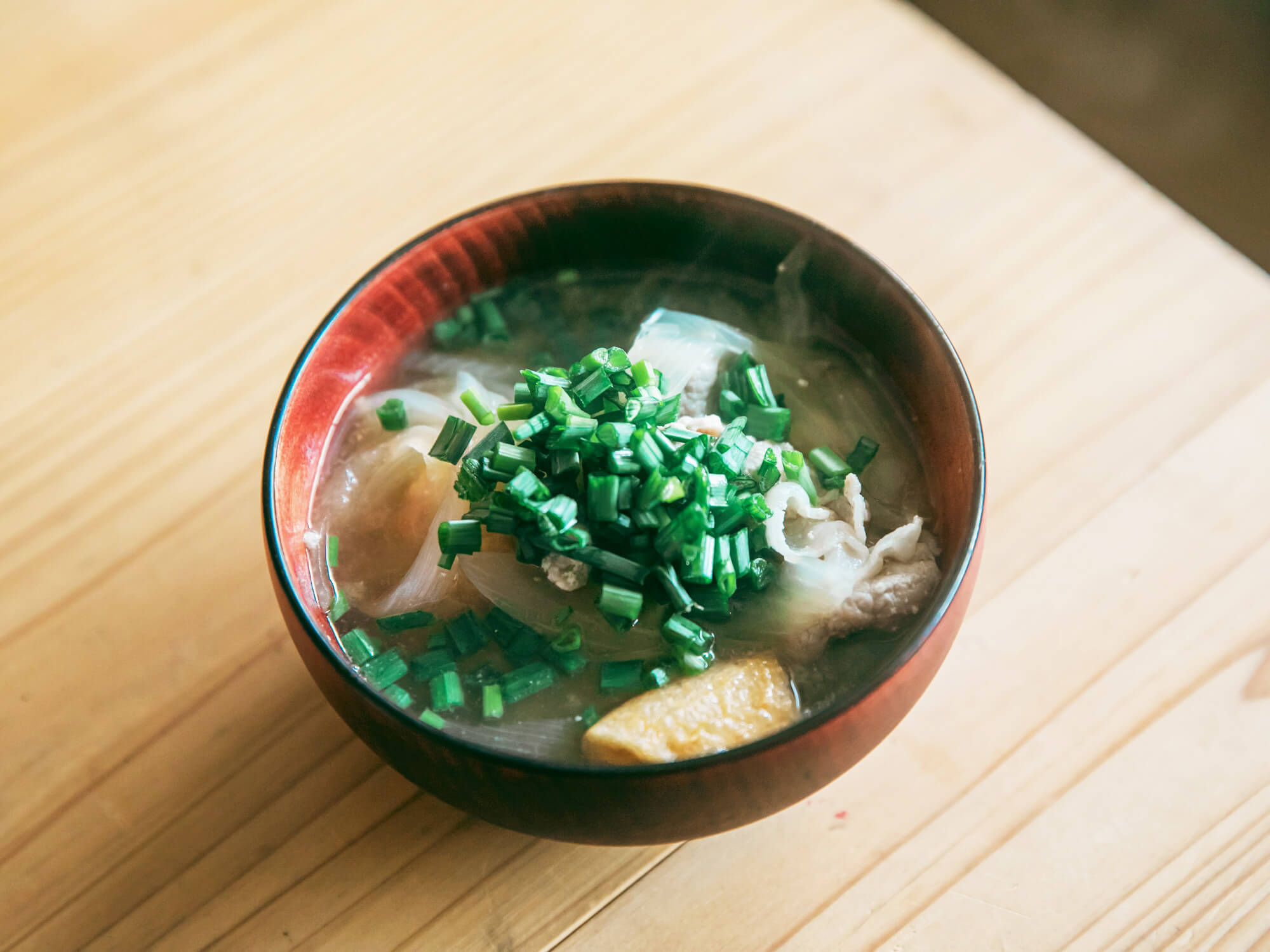 味噌汁エシャレット