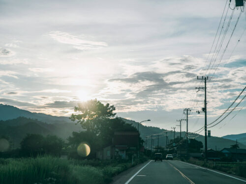 豊岡の風景
