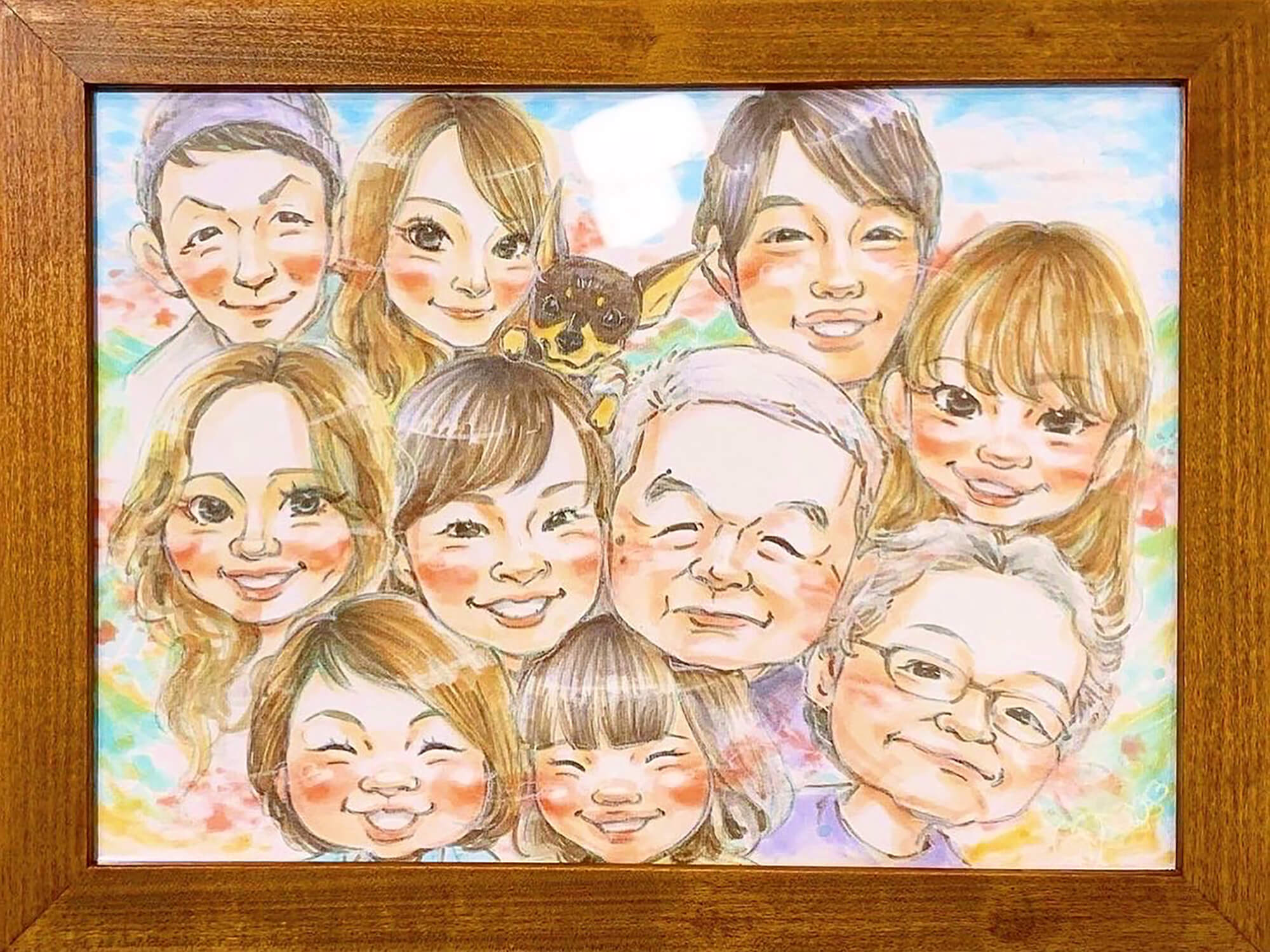 旅するよしえのにがおえ屋さん