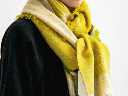 roots shawl MIDDLE No.1/tamaki niime