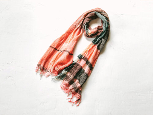 roots shawl cotton MIDDLE No.6/tamaki niime