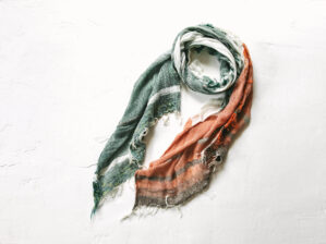 roots shawl cotton MIDDLE No.5／tamaki niime